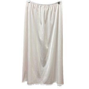 Vassarette satiny slip skirt, XL